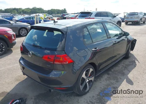 2015 Volkswagen Golf Gti 2.0T Autobahn W/Performance Package 4-Door из США, поврежденный, VIN 3VW447AU3FM083233